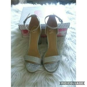 Silver Dress Sandals